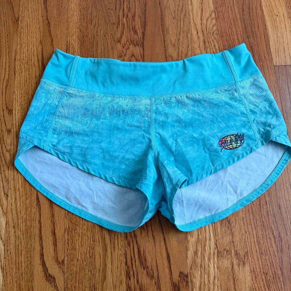Slunks turquoise beach volleyball athletic shorts M